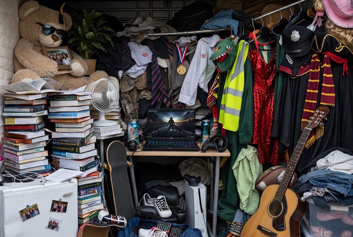 Mountains of Books and Bin Bags: Inside Bristol Students’ Packed Storage Units