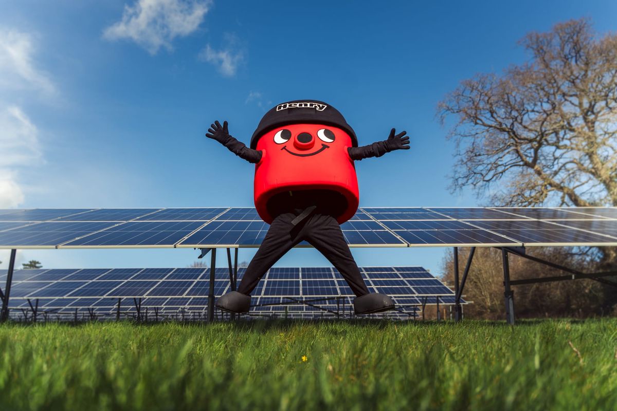 Henry vacuum maker Numatic switches on UK-first solar array to tackle energy costs