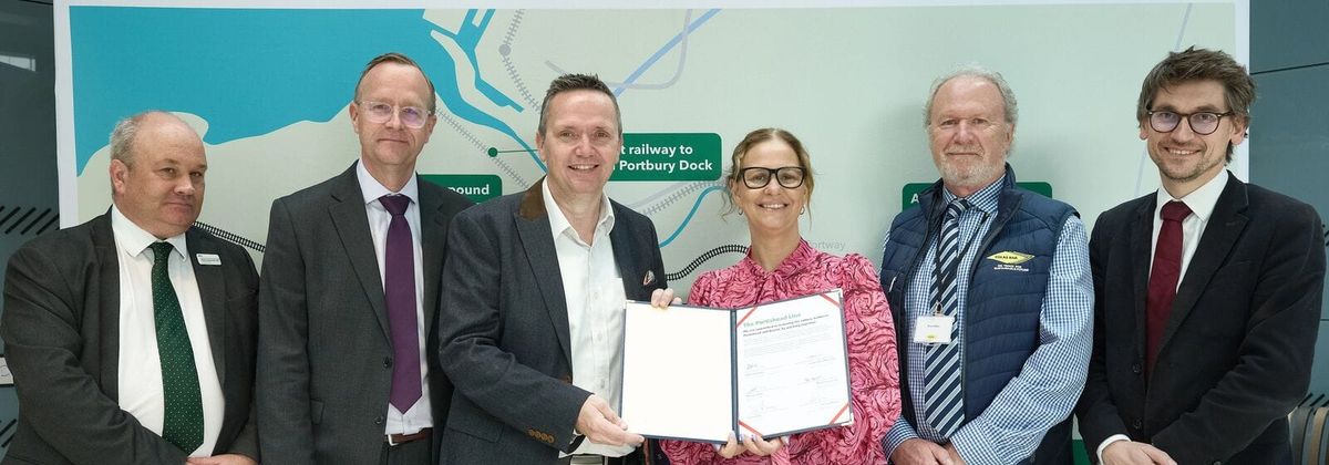 £200m contracts signed to reopen Portishead railway line