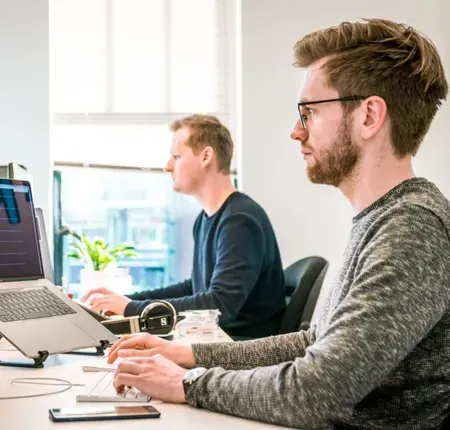 People working together