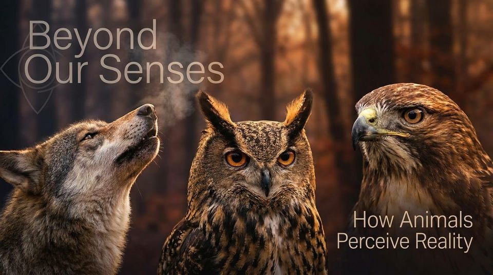 Beyond Our Senses: How Animals Perceive Reality Through Scent, Sound, and Sight