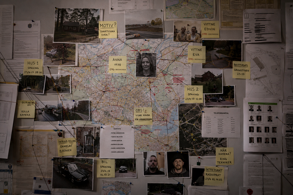 Murder Walls and Case Files