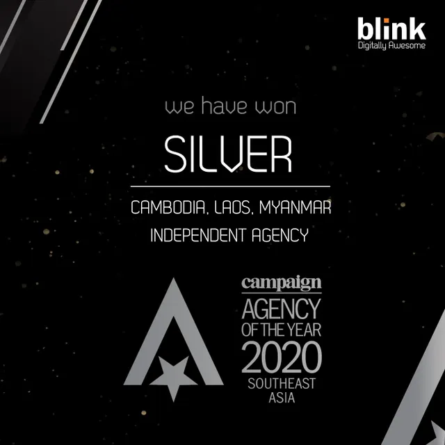 Honored Again: Blink Secures Silver for Independent Agency of the Year 2020