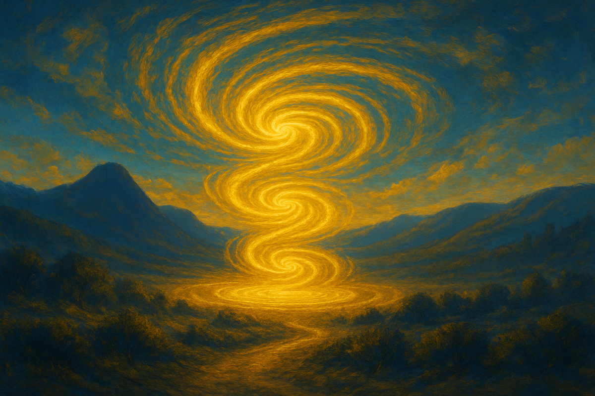 The Anatomy of a Vortex: Spiral Currents, Consciousness and Sacred Geometry