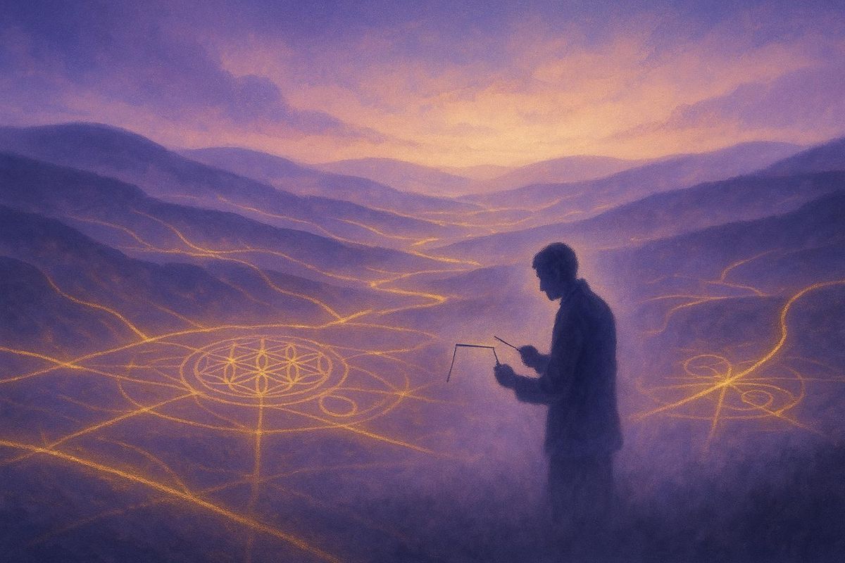 Ley Line Energy Tuning with Dowsing