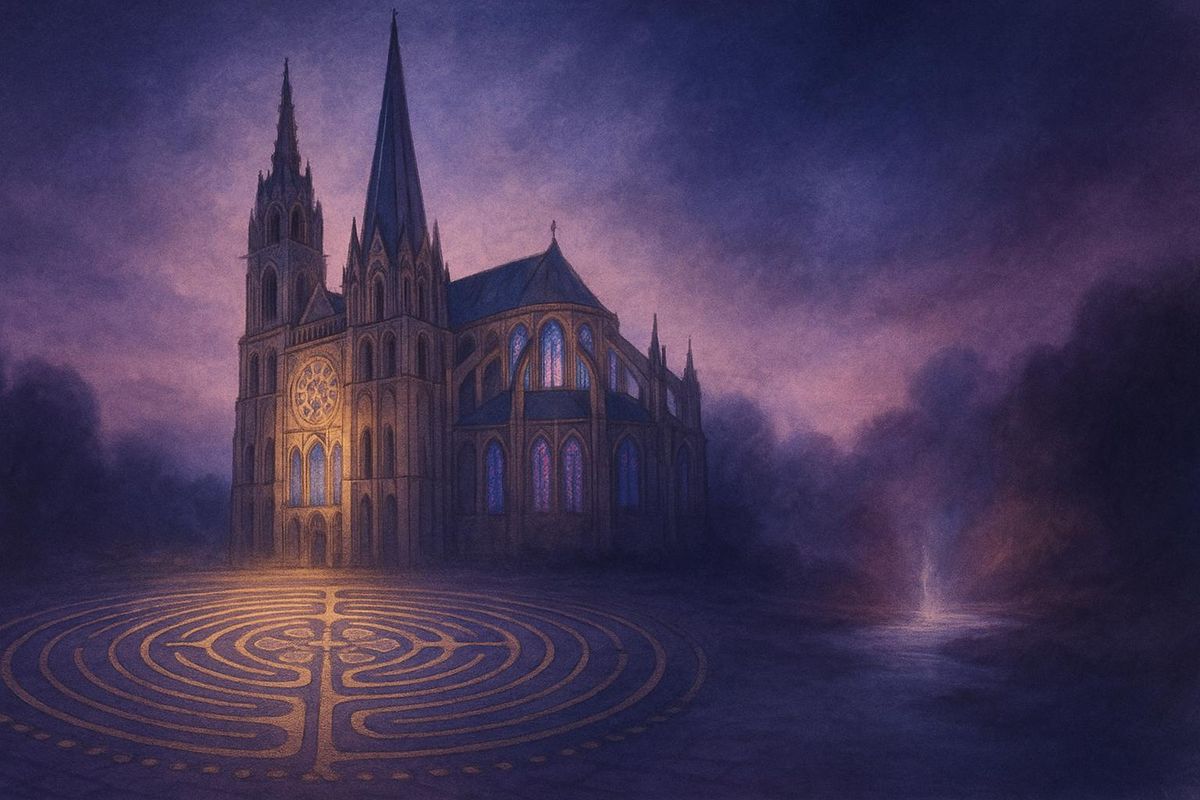 Chartres Cathedral: The Labyrinth, the Light, and the Hidden Spring