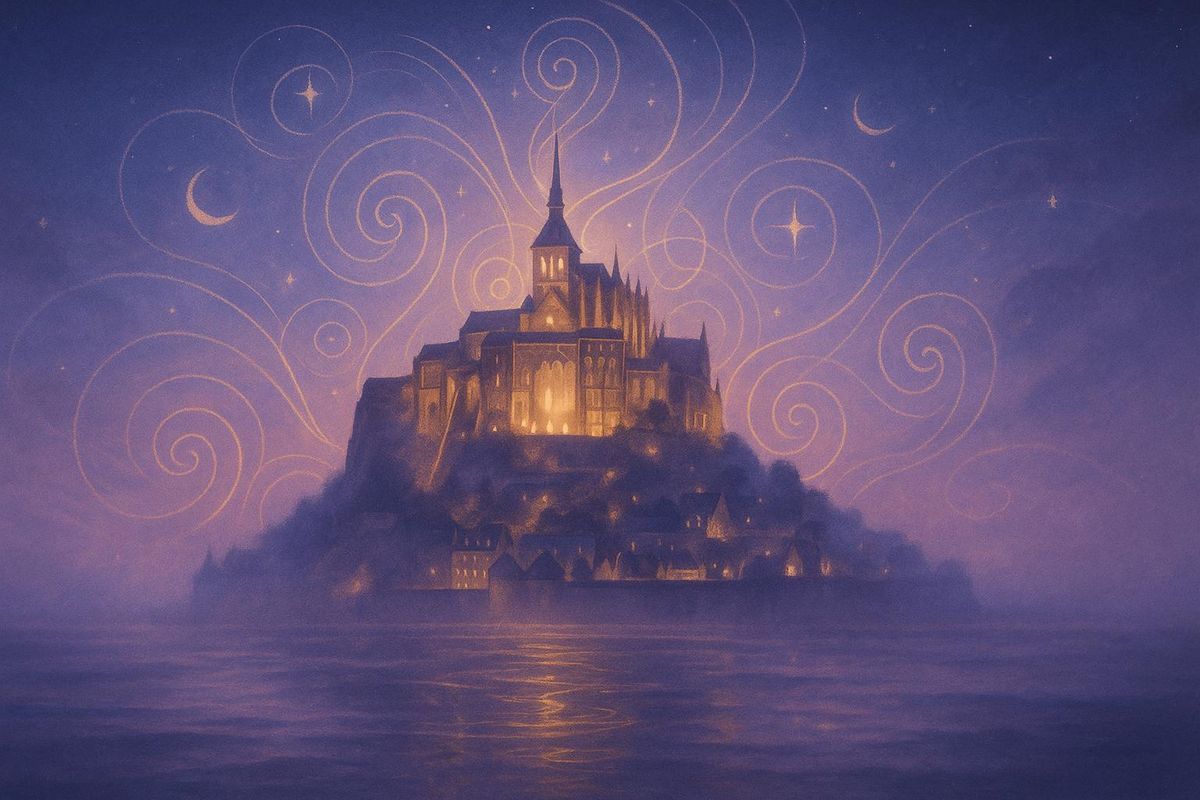 Mont Saint-Michel: Dragon Lines and the Island of the Archangel
