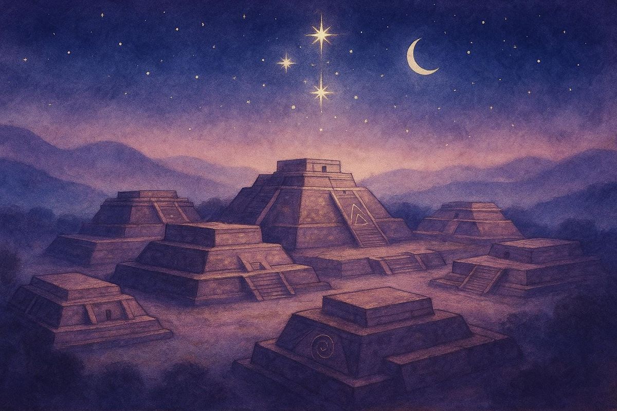 Monte Albán: The Sky-City of Star Beings