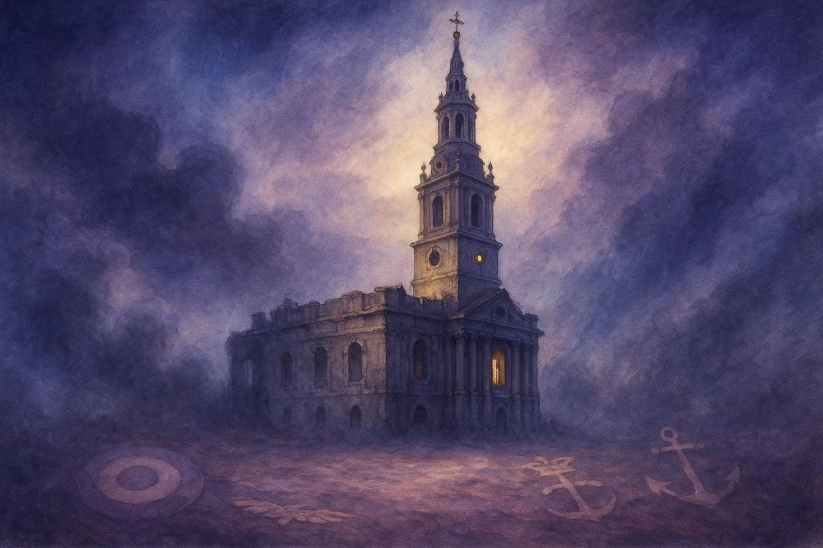 St Clement Danes: The War-Torn Temple at the Crossing of Power Lines
