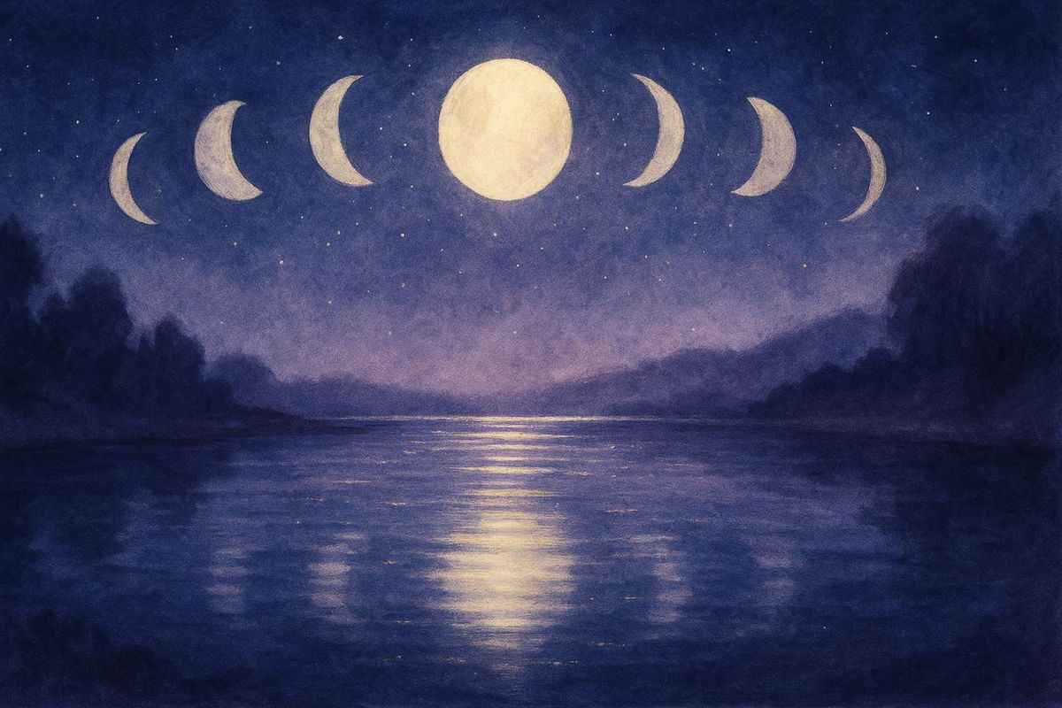 The Moon as Mirror: What Lunar Phases Really Reflect in You