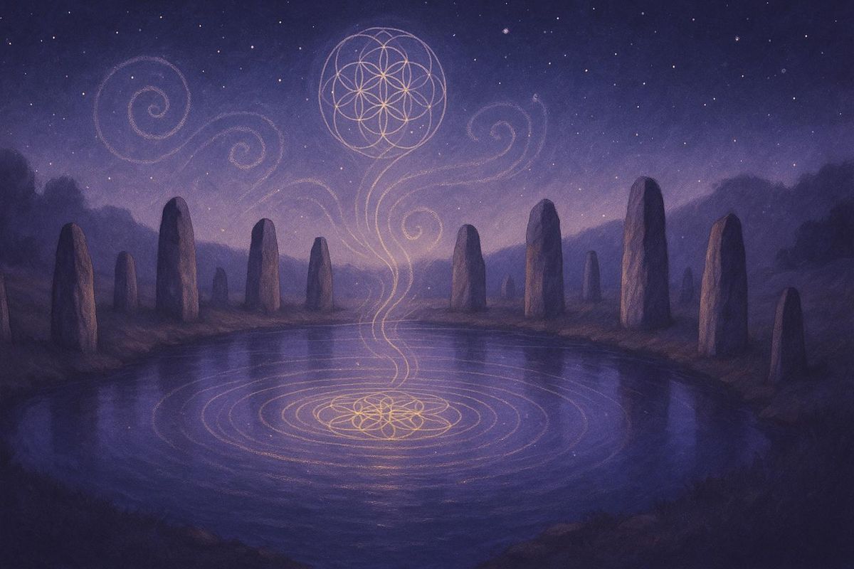 How Water Sources Amplify Ley Line Energy