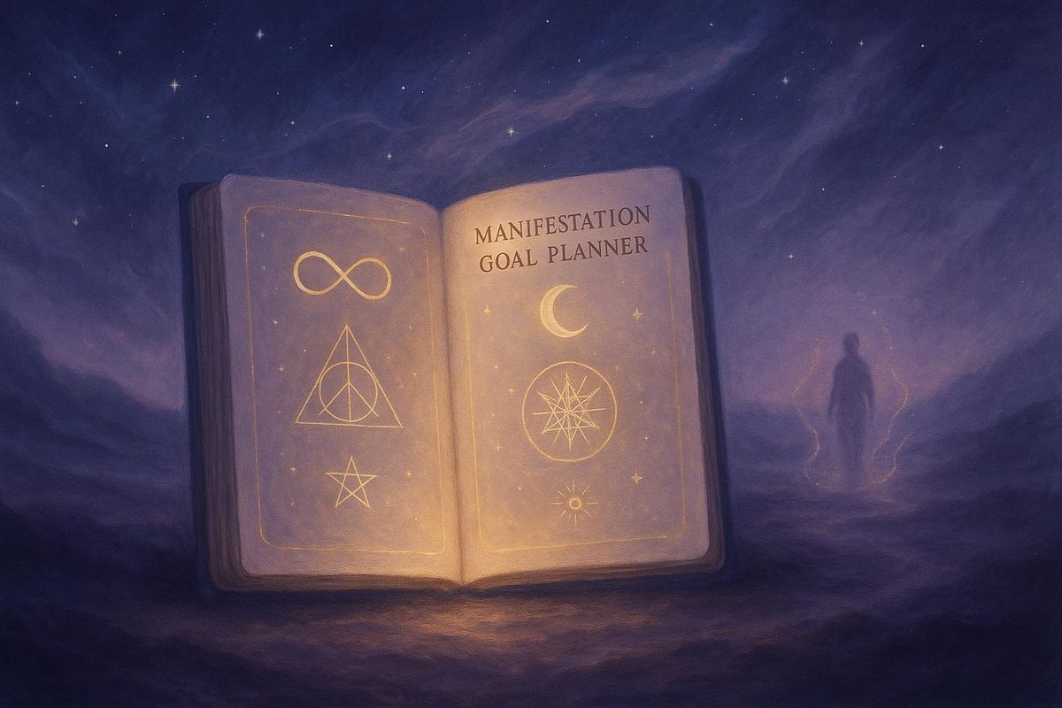 Manifestation Goal Planner for Your Dreams