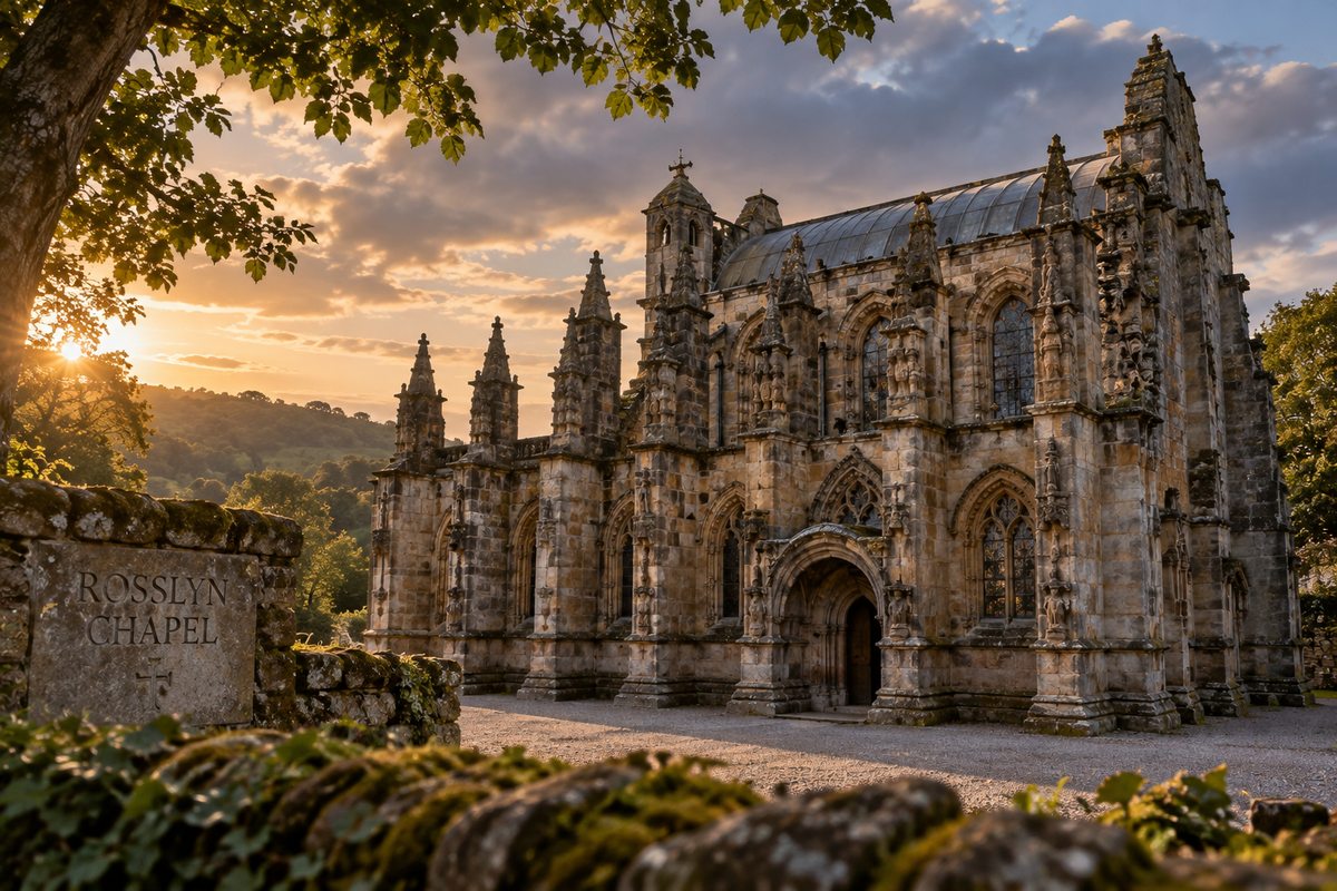 Rosslyn Chapel: Carvings, Codes and the Legends Beneath the Stone