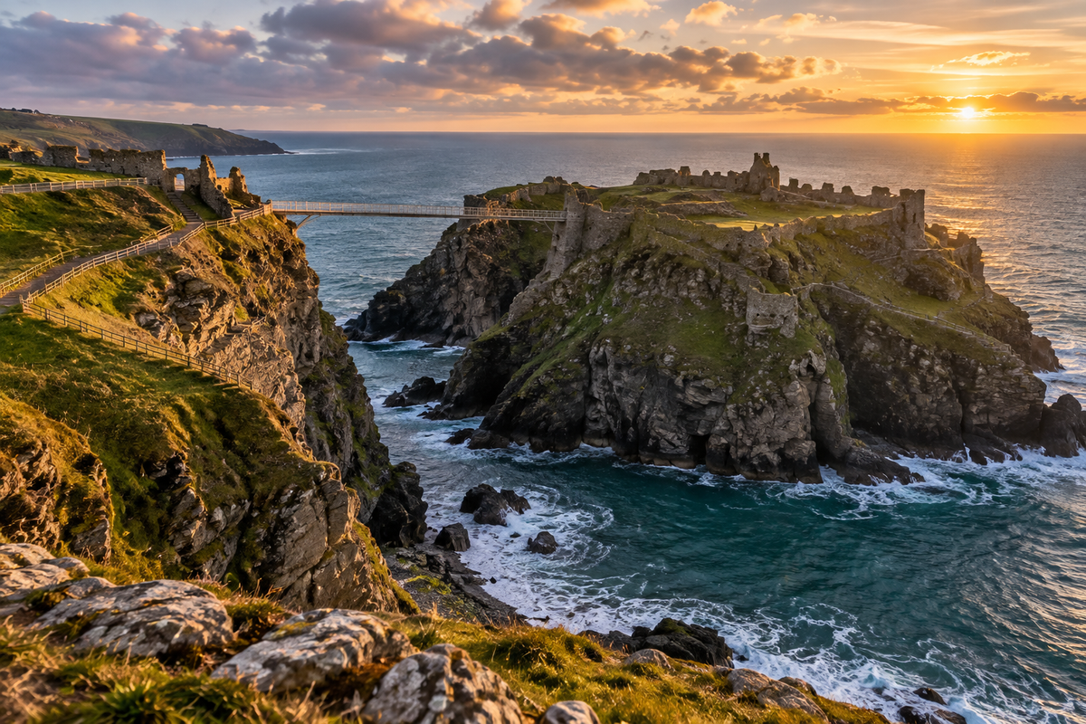 Tintagel: Arthur, Merlin and the Sacred Edge of Cornwall