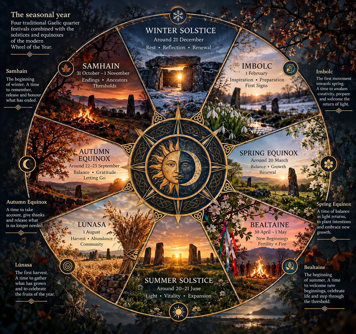The Celtic Calendar: Rituals, Traditions and the Turning of the Year