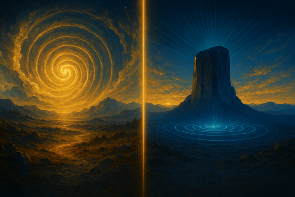 Vortex or Magnetic Centre? How to Tell What You’re Standing On