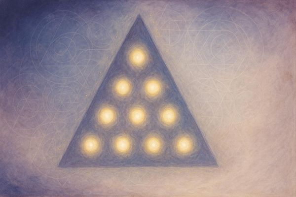 Tetractys in Pythagorean Mysticism