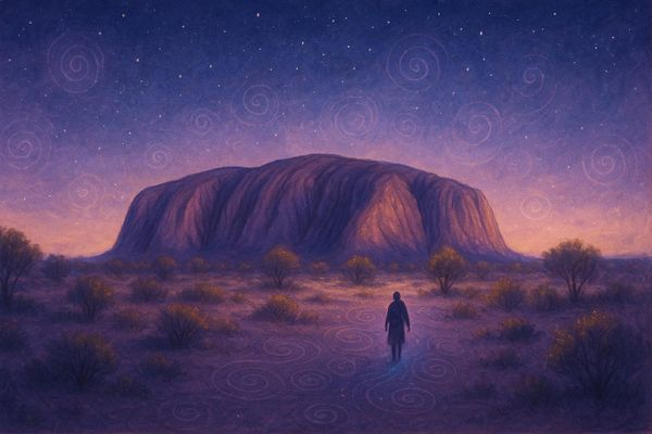 Ayers Rock Dreamtime Tracks: Walking the Songlines of Creation