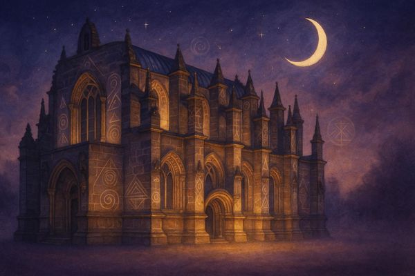 Rosslyn Chapel: Stone Codes, Celestial Songs, and the Secret Grail