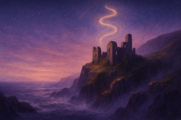 Tintagel: The Cliff of Kings and the Dragon Lines