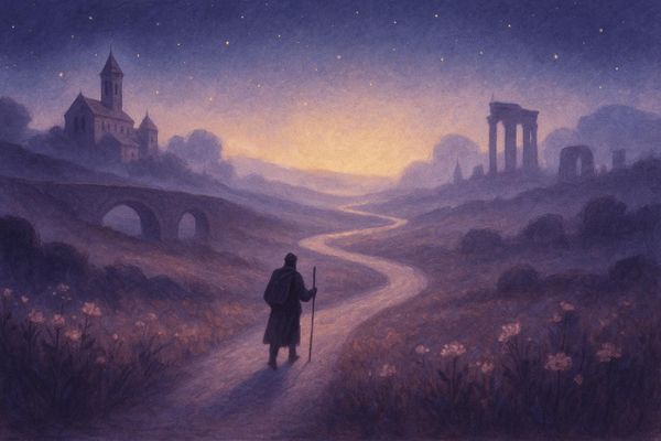 Walking Via Francigena: From Canterbury to Rome: A Journey Through Christian Memory and Myth