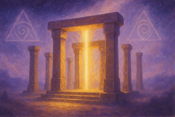 Solar Temples and Light Portals