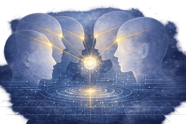 Free will, collective focus and group work in the simulation