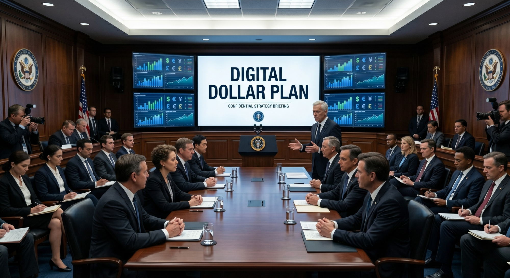 U.S. government digital dollar plan