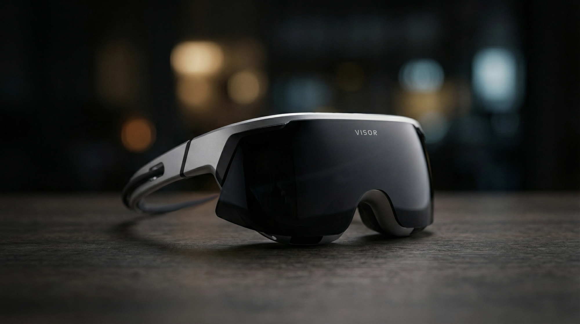 Immersed Visor headset on a table