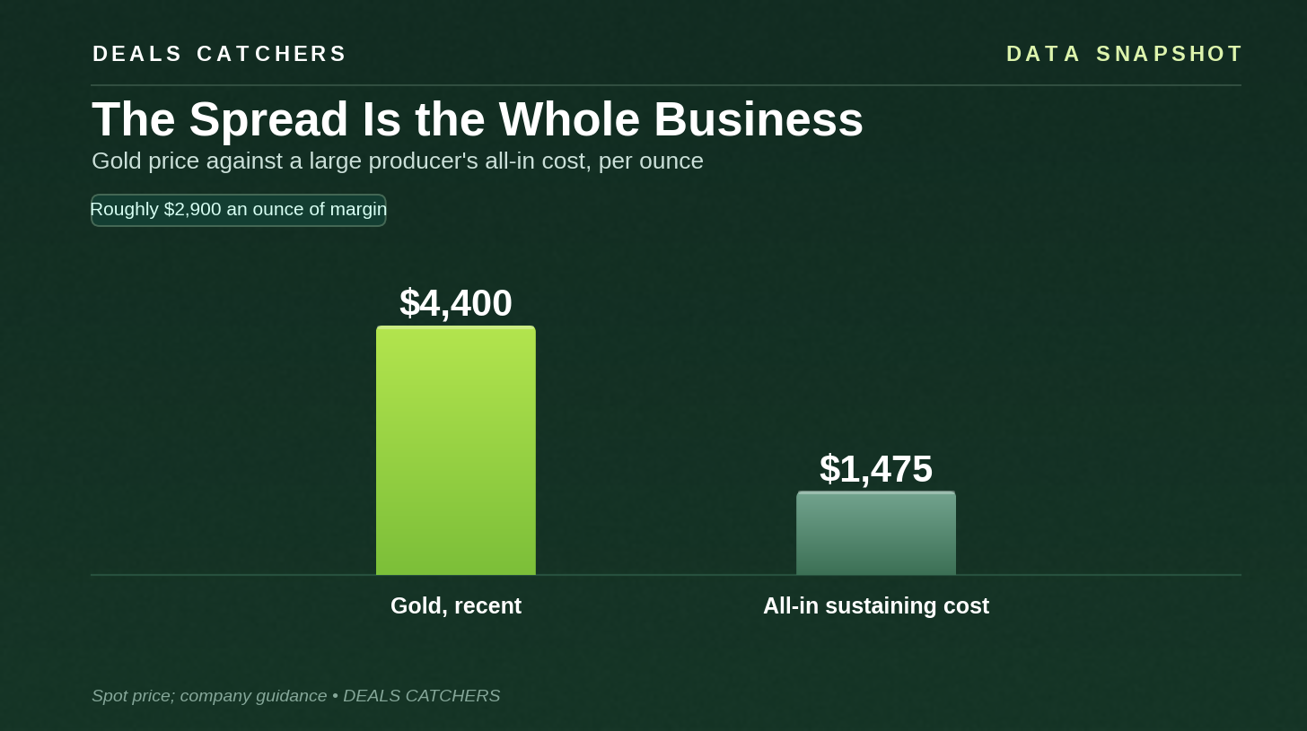 The spread is the whole business