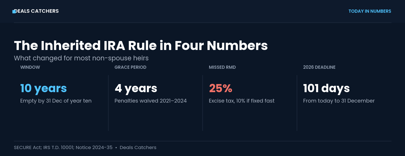 The inherited IRA rule in four numbers