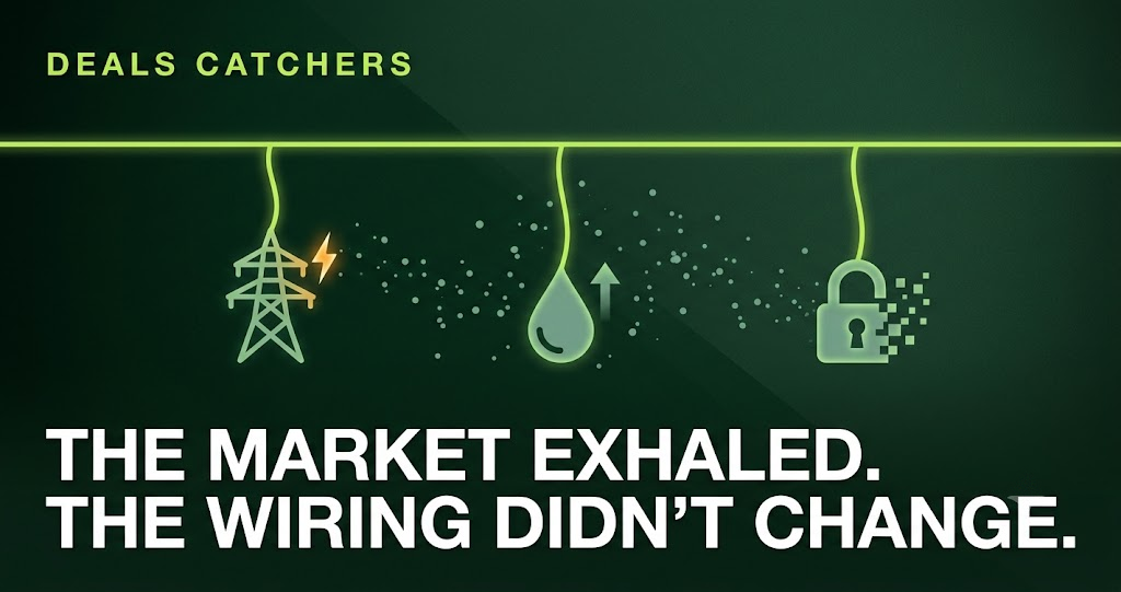 The Market Bounced. Three Threats Didn't Go Anywhere