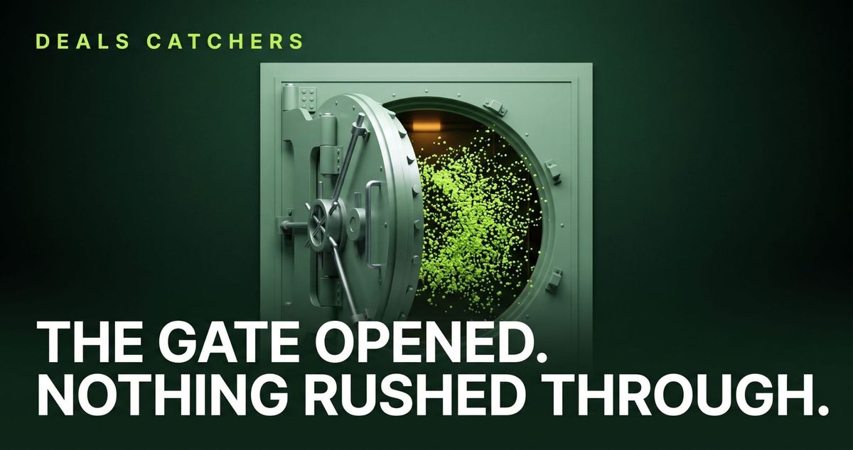 A Hundred Billion Dollars Unlocked. The Stock Went Up.