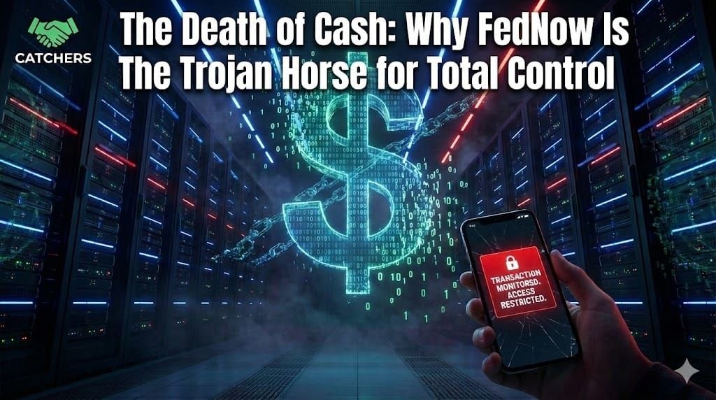💼 The Death of Cash: Why FedNow Is The Trojan Horse for Total Control