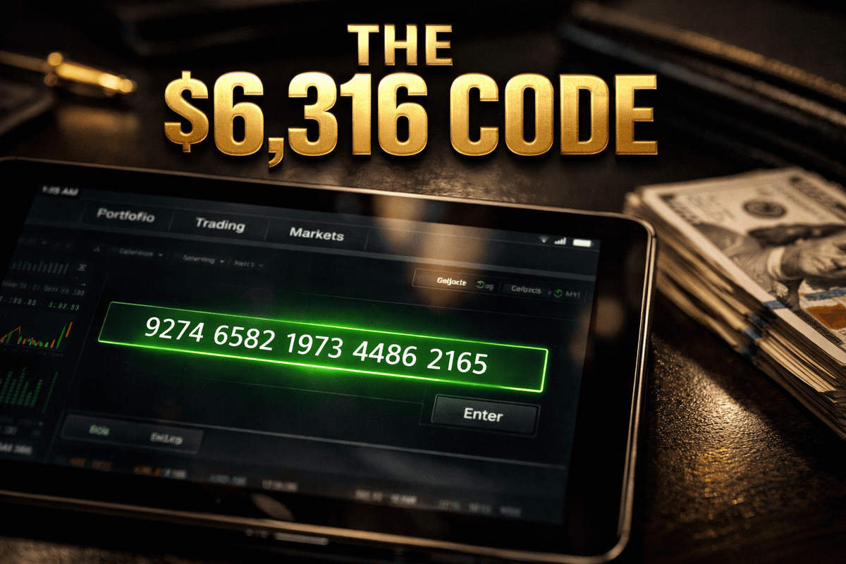 💼 The 18-Digit Code That Pays $6,316 (Not a Stock)