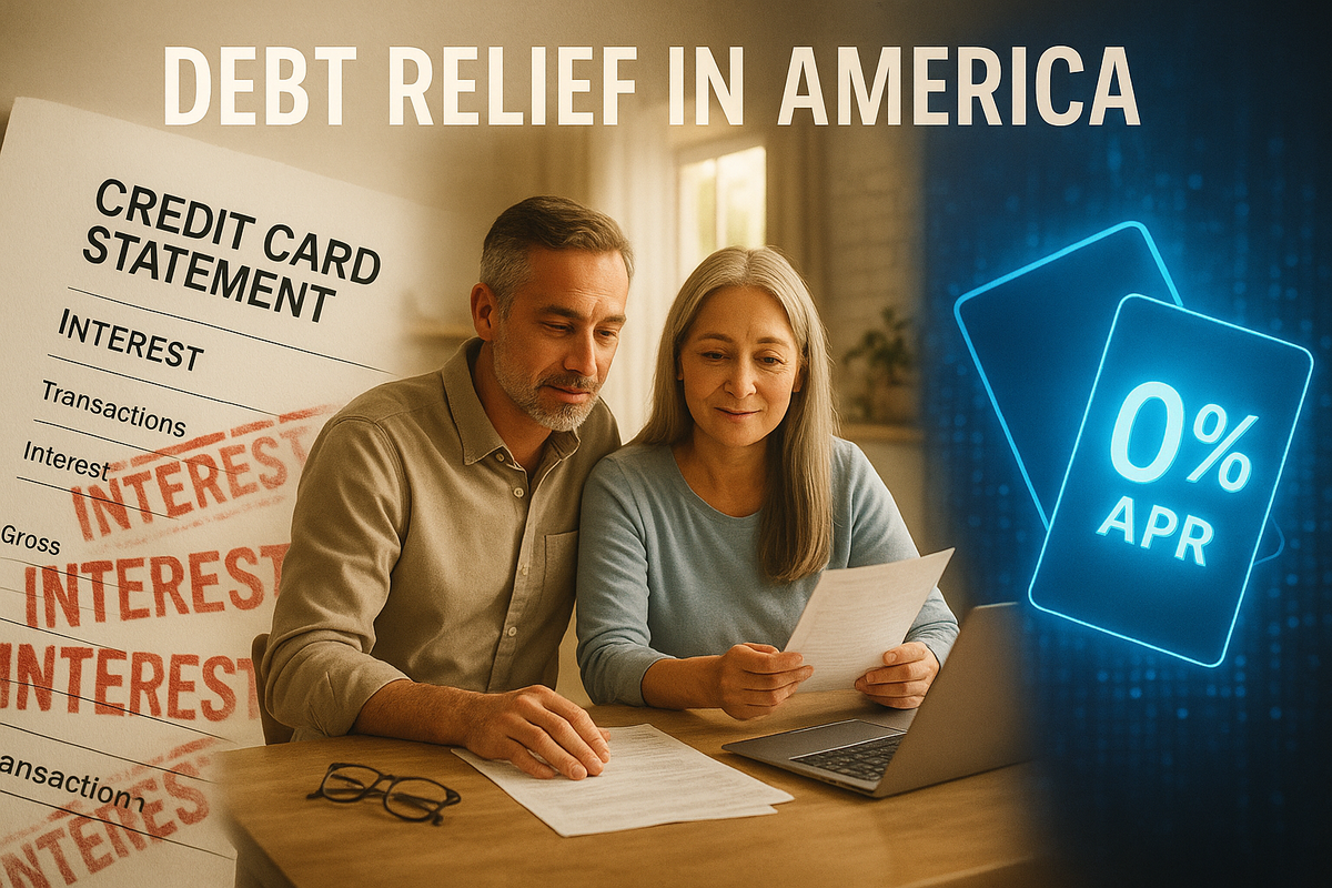 🌎 Americans Battle Record Credit Card Interest - But Relief Is Finally Here