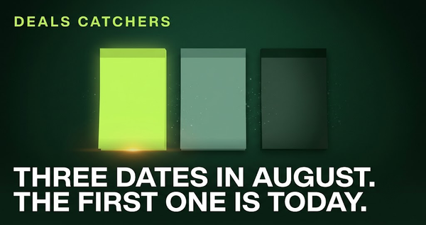 Three Dates in August. The First One Is Today.