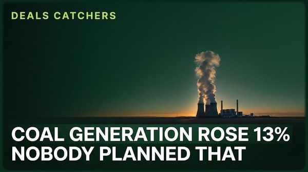 Coal Generation Rose 13%. Nobody Planned That.