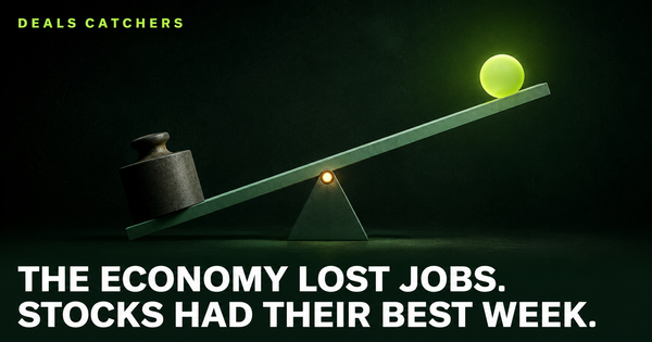 The Economy Lost Jobs and Stocks Had Their Best Week Since April.