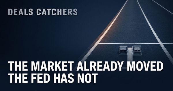 The Market Has Already Moved. The Fed Has Not.