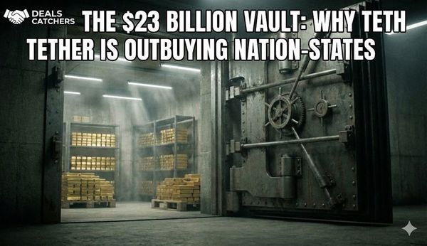 💼 The Nuclear Vault: Inside Tether’s Silent Takeover of the Global Gold Market