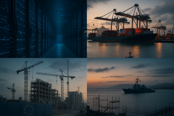 🌎 AI spending surges, U.S.–China deal rattles Europe, Caribbean strike stirs questions, and Europe backs Ukraine for the long haul