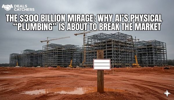 💼 The $300 Billion Mirage: Why AI’s Physical "Plumbing" is About to Break the Market