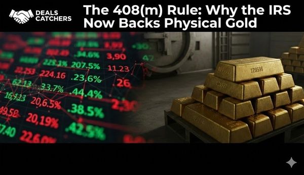 💼 The 408(m) Pivot: Why the IRS Just Validated the Physical Gold Infrastructure