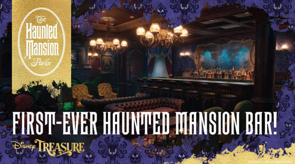 Prepare for a Ghostly Delight Aboard Disney Treasure in 2024