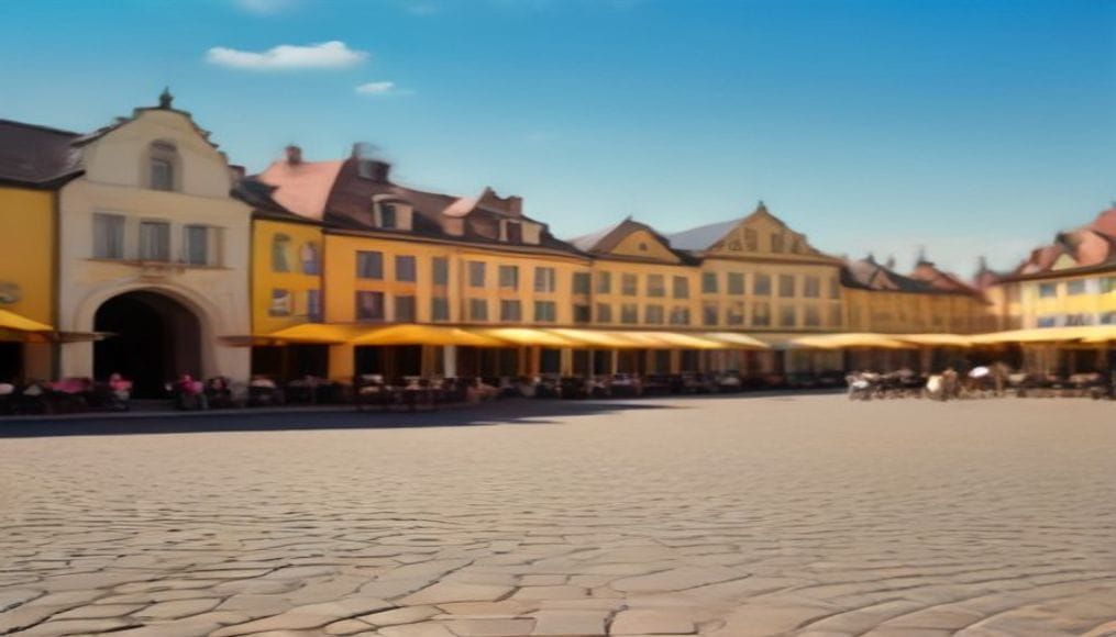 Grupa uśmiechniętych seniorów podczas zajęć we Wrześni