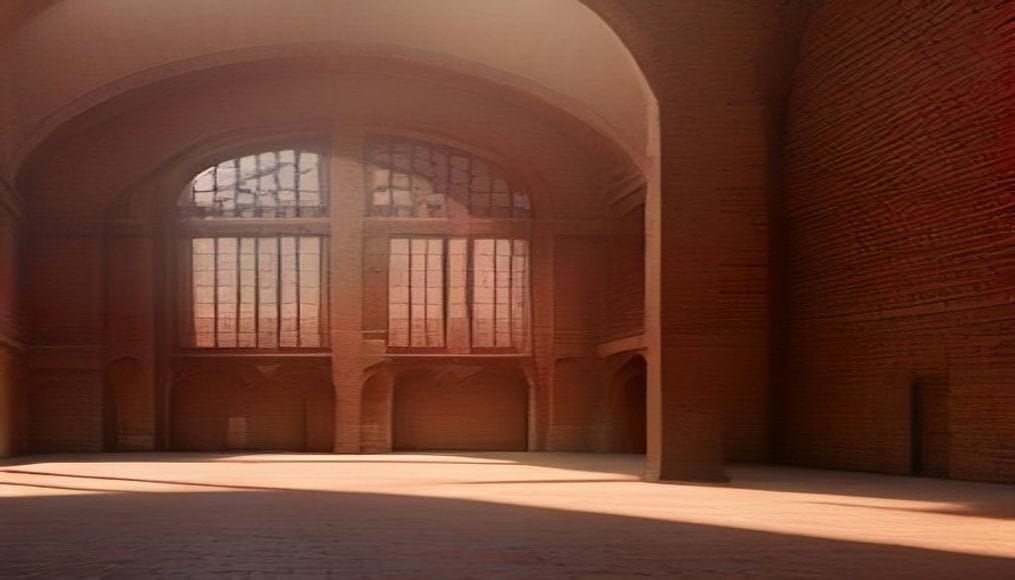Zabytkowy budynek z czerwonej cegły w stylu architektury przemysłowej Wrześni
