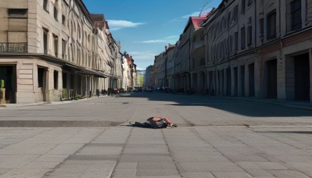 Budowa nowego chodnika z kostki brukowej