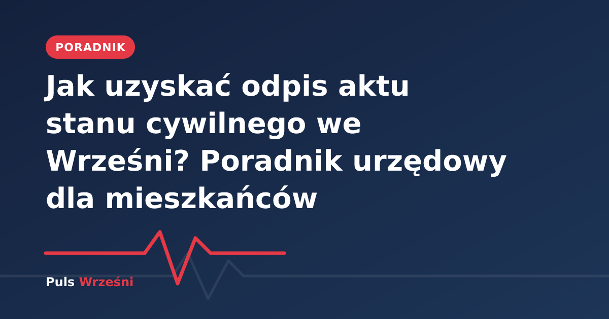 Budynek Urzędu Miejskiego we Wrześni