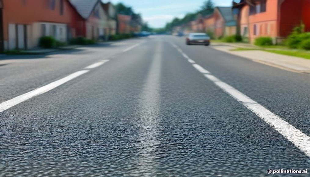 Nowo wyremontowana droga w Targowej Górce